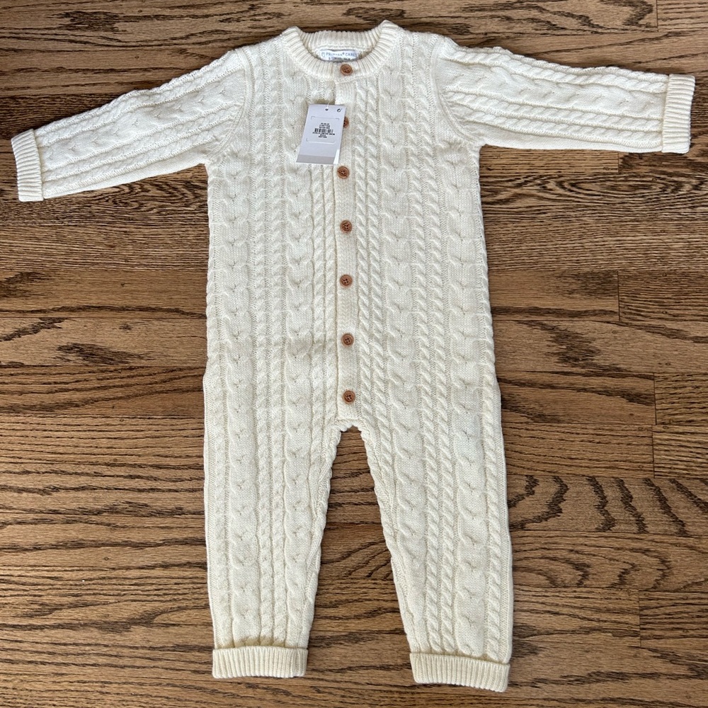 NWT baby sweater onsie